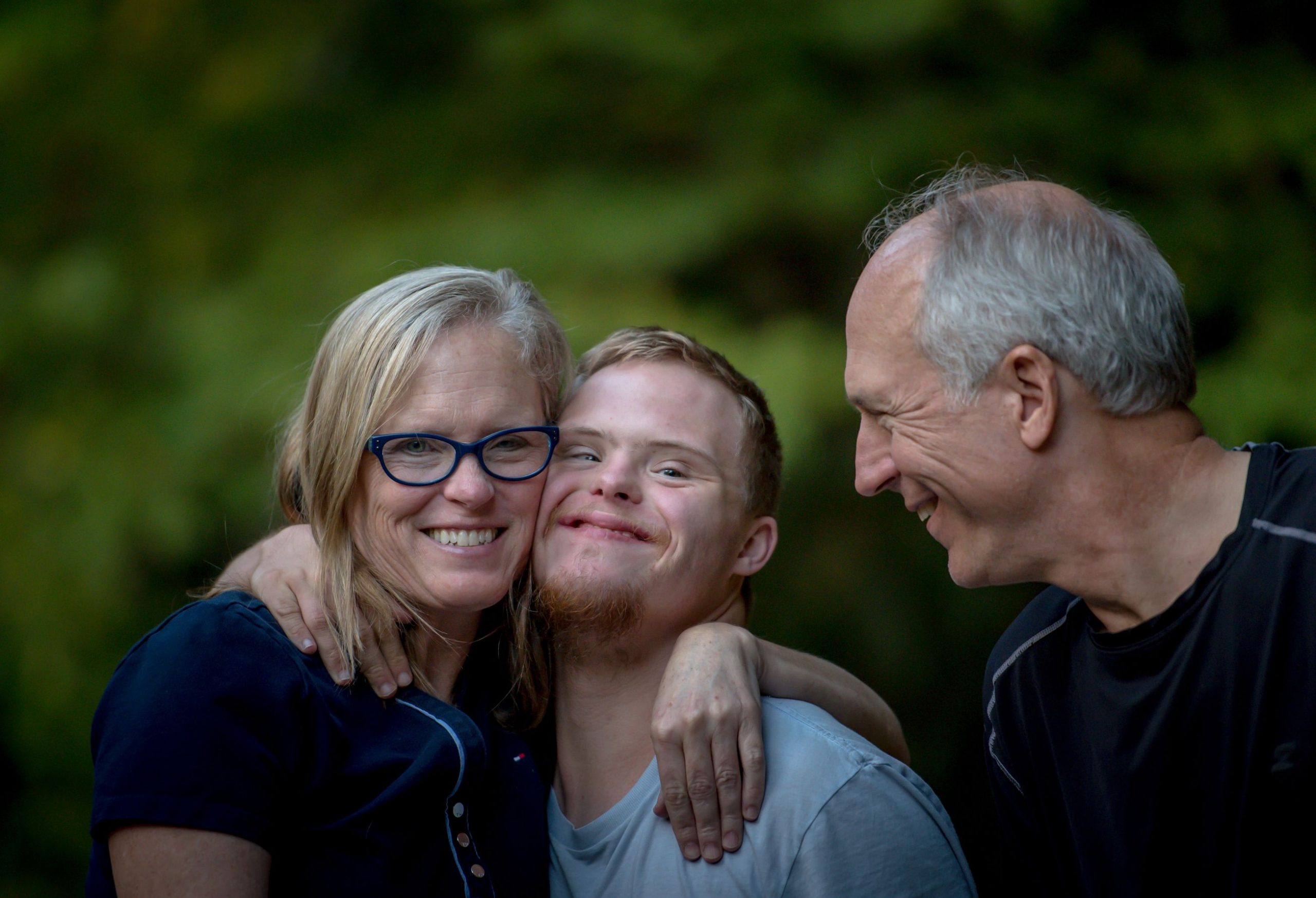 Family with a son with Down syndrome -- Joshin